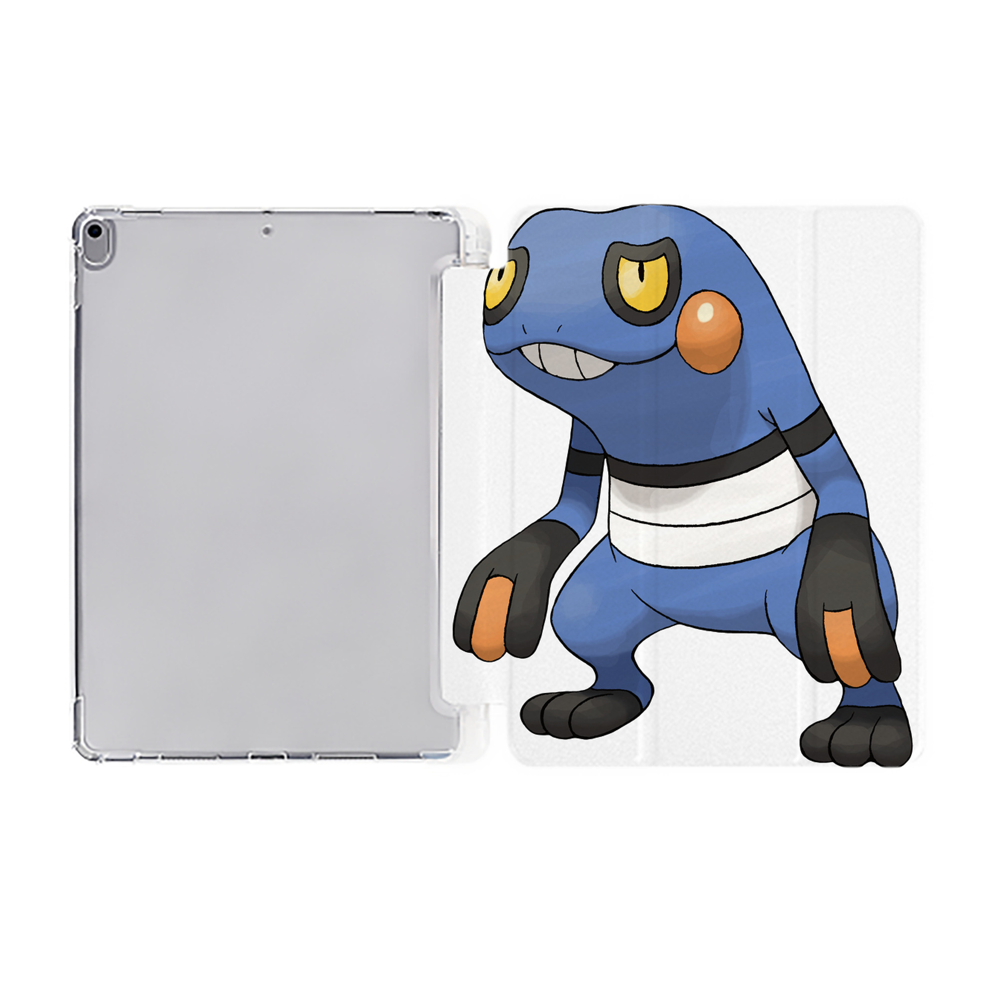 （画像用） ポケットモンスター Pokémon IPad ケース ペン収納付き 三つ折りスタンド PUレザー×シリコン 対応機種9.5/10.5/10.9インチ